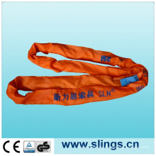 100% Polyester Lifting Sling Heavy Duty Safety Belt 4"X10m